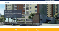 Desktop Screenshot of construtoraimpacto.com.br